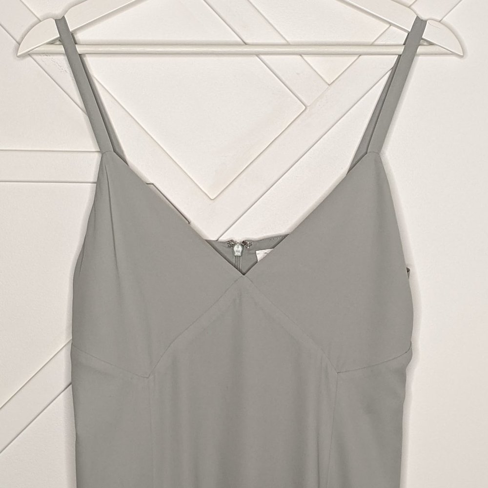 Aritzia Babaton Jacorey Midi V neck Dress Sz/ S - Picture 3 of 9
